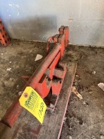 HYDRAULIC ROPE & CABLE CUTTER MOUNTED ON WOOD BOARD