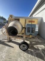 CHAMPION CONCRETE MIXER TRAILER WITH HONDA GTX-160 ENGINE