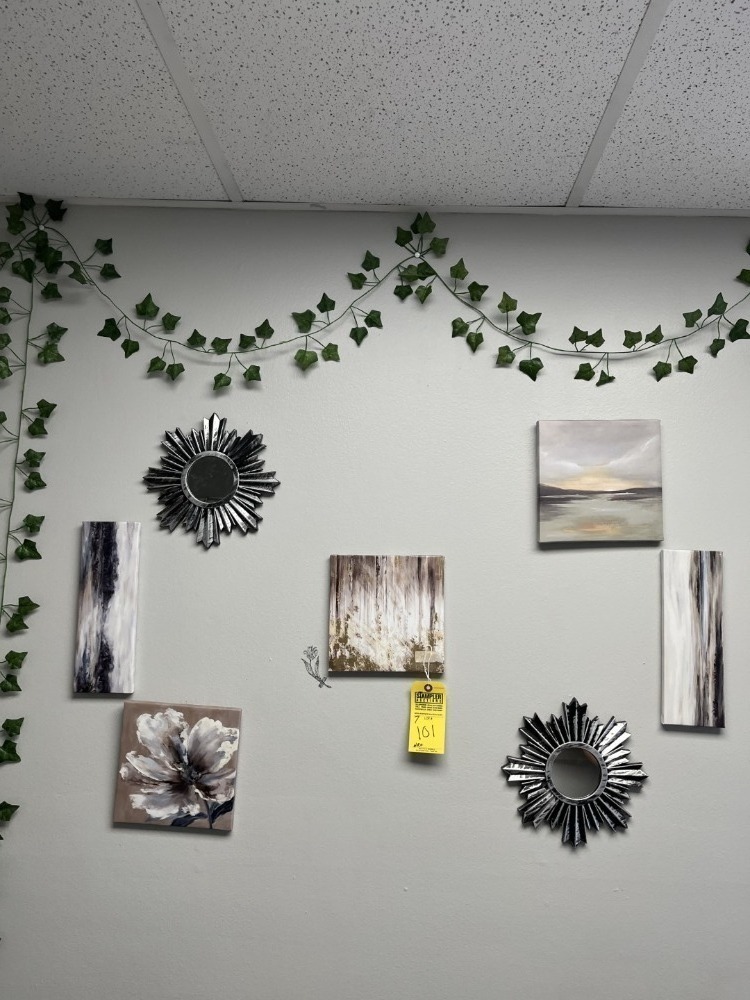 ASSORTED PICTURES & MIRRORS