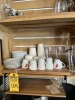 LOT ESPRESSO CUPS & SAUCERS