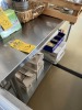 STAINLESS STEEL TABLE WITH SHELF - 60''x18''
