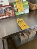 STAINLESS STEEL TABLE WITH SHELF - 60''x18'' - 2