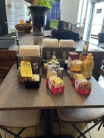 LOT CONDIMENT HOLDERS, ETC