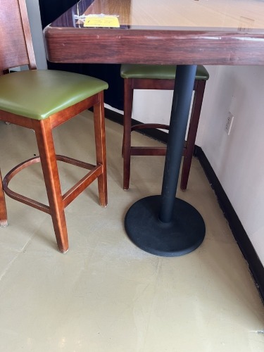 HIGH 4-TOP TABLE - 44''x29''x42''