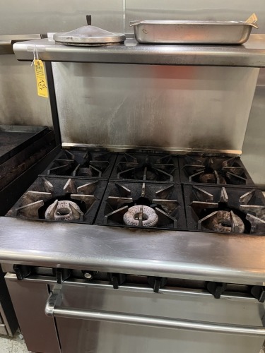 6-BURNER STOVE - GAS