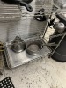 ASSORTED POTS, PANS, KNIVES, ETC - 4