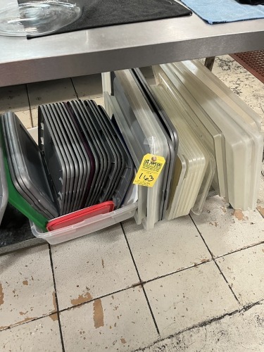 LOT PLASTIC LIDS