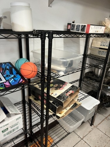 BLACK METRO RACKS - 60''x48''x18''