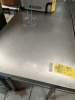 STAINLESS STEEL TABLE - 60''x18''x30''