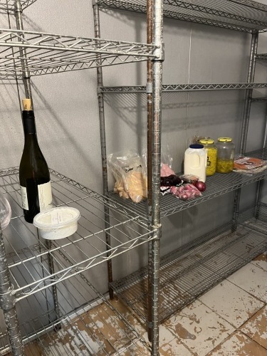 METRO RACKS (IN FREEZER)
