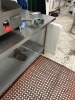 STAINLESS STEEL TABLE WITH CAN OPENER - 6'