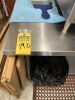STAINLESS STEEL TABLE WITH CAN OPENER - 6' - 2