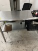 STAINLESS STEEL TABLE - 60''