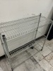 ASSORTED METRO RACKS - 1 WITH WHEELS
