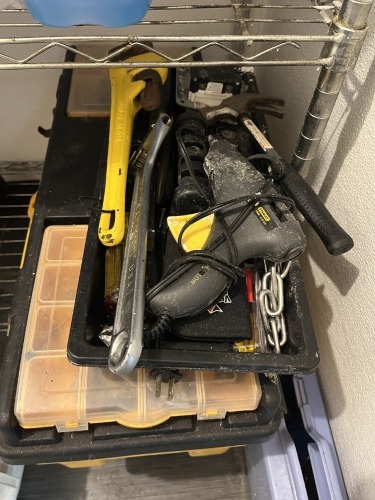 TOOL BOXES WITH CONTENTS