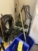 LOT MOP BUCKET, MOPS, BROOMS, HOSES, ETC - 2