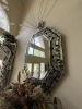 VENETIAN GLASS MIRROR - 35''x45'' - 3