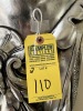 SILVER LEAF PILASTER LADY SCULPTURE - 8' TALL - 9