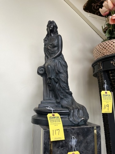CERAMIC STATUE - WOMAN - 23''H