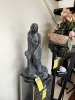 CERAMIC STATUE - WOMAN - 23''H - 2