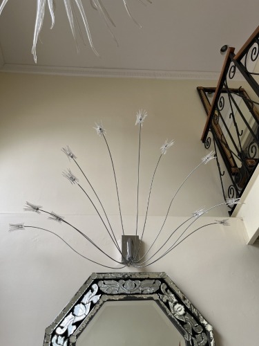 LARGE ARTISTIC WALL SCONCE