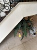 LARGE POT WITH ARTIFICIAL PLANT - 2