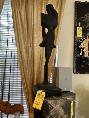 METAL STATUE - WOMAN - 30''H