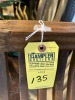 ITALIAN SAVONAROLA CARVED WOOD FOLDING CHAIR - BEAR ARMS - 4