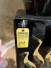 BLACK LACQUER PEDESTAL WITH CRANES - 3