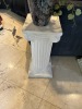 ASSORTED STONE-LOOK PEDESTALS - 3