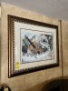 FRAMED & MATTED PICTURE - MUSICAL THEME - SIGNED CONSTANCE BYRD RAVEN - NUMBERED 122/450 - 47''W x 38''H