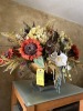 ASSORTED VASES WITH ARTIFICIAL FLOWERS - 4