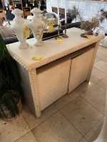 STONE-LOOK CREDENZA - 4'Wx2'Dx3'11''H