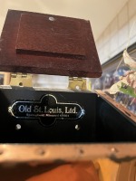 DECOR - WOOD BOX WITH COPPER COVER