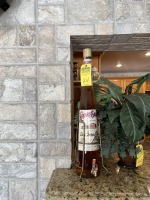 LARGE BOTTLE GALLIANO WITH STAND & TAP (AT LEAST 50 YEARS OLD)
