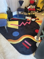 ART DECO SHAPED RUG - 8'x9'