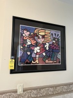 FRAMED PRINT - BRITTO - 29''x34''