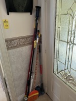ASSORTED - LIGHT BULB CHANGER, GIRAFFE SURE GRIP, MOP, BROOM, ETC