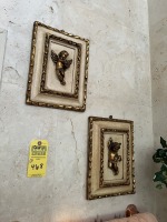 SMALL CHERUB WALL PLAQUES