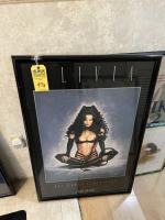 FRAMED ARTWORK - OLIVIA ONE WOMAN EXHIBITION 1995 - MISCHIEF