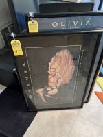 FRAMED ARTWORK - OLIVIA ONE WOMAN EXHIBITION 1994 - NUDE