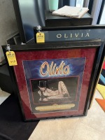 FRAMED ARTWORK - OLIVIA - NUDE