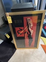 FRAMED ARTWORK - OLIVIA - NUDE - BAZOOKA