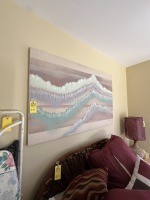 PICTURE - TEXTURED ABSTRACT - SIGNED BY NOAH - 40''x58''