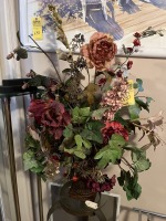 ASSORTED ARTIFICIAL FLOWERS & GREENERY