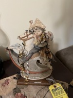 SCULPTURE - RIDING ROCKING HORSE - GIUSEPPE ARMANI