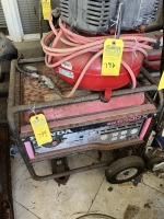 HONDA EB6500X GENERATOR ON WHEELS (HAS RUST)