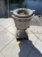 CONCRETE URN PLANTERS