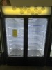 MIGALI C-49FM-HCe FREEZER - 2 GLASS DOORS / 10 SHELVES / 115V / 60Hz / 1 PHASE - SERIAL No. 003220624092C0024 - 2