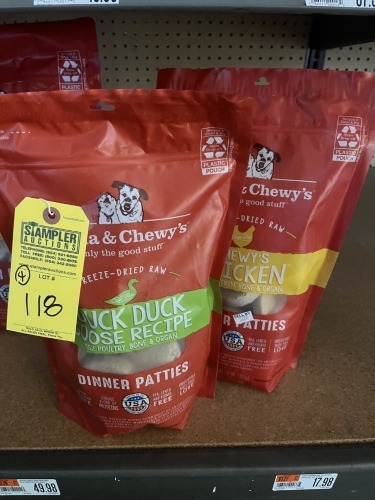 BAGS DOG FOOD - STELLA & CHEWY - 14OZ / 18OZ / 25OZ